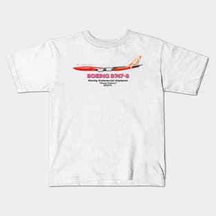 Boeing B747-8 - Boeing "House Colours" Kids T-Shirt